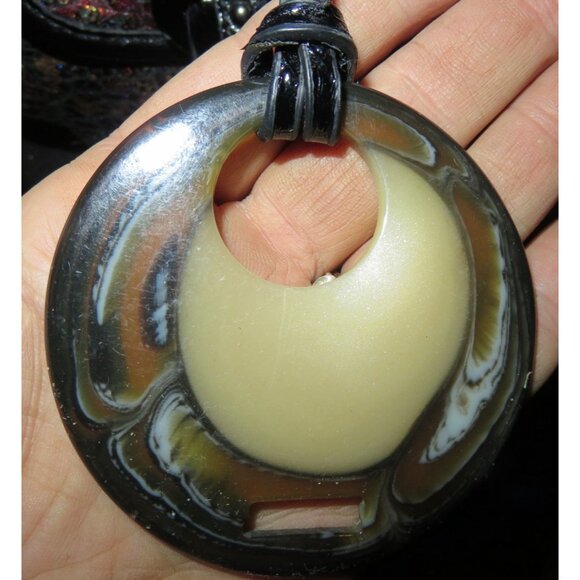 Sharif 1827 Black Metallic Floral Python Embossed Italian Leather Charm Satchel - Picture 6 of 16